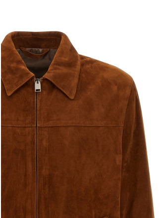 Suede blouson #