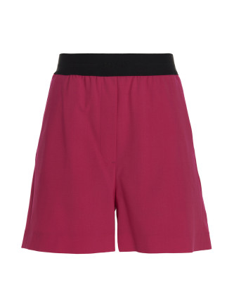 Wool bermuda shorts