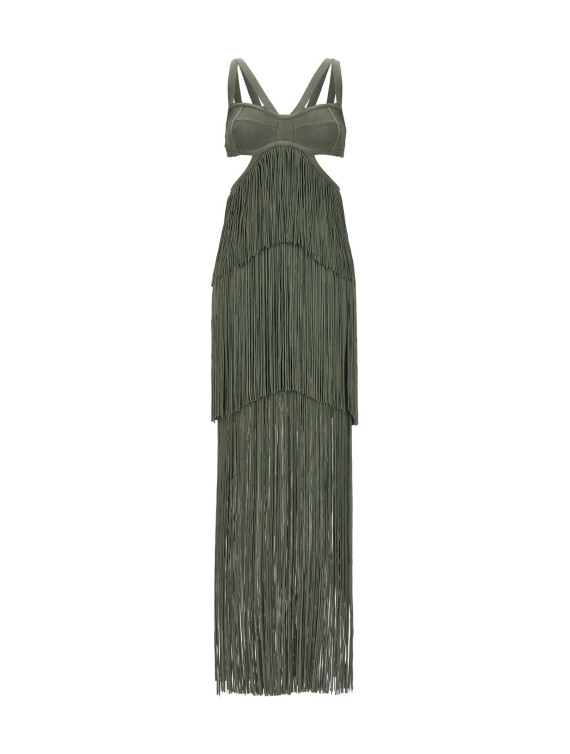 'Strappy Tiered Fringe' dress #1
