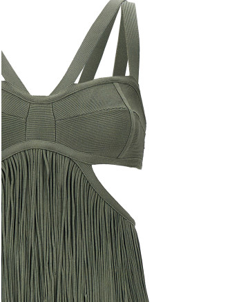 'Strappy Tiered Fringe' dress #