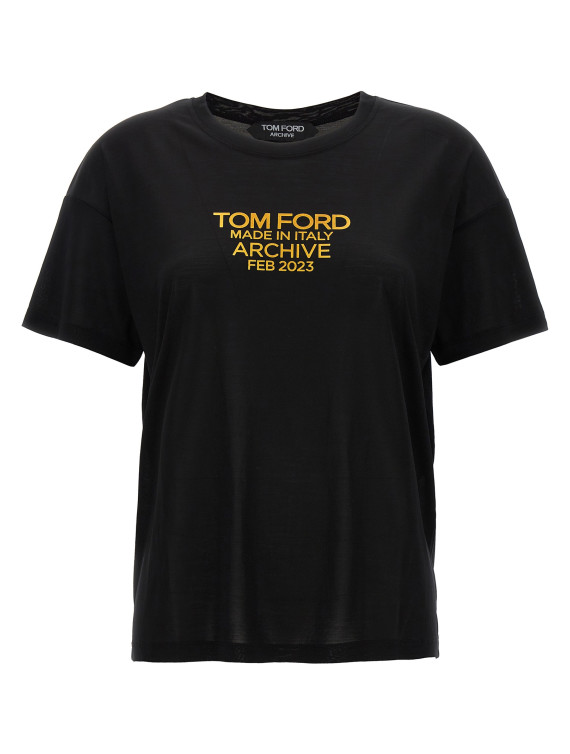 Logo print T-shirt #1