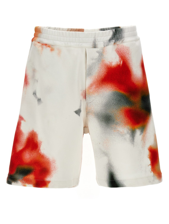 'Obscured Flower' bermuda shorts #1
