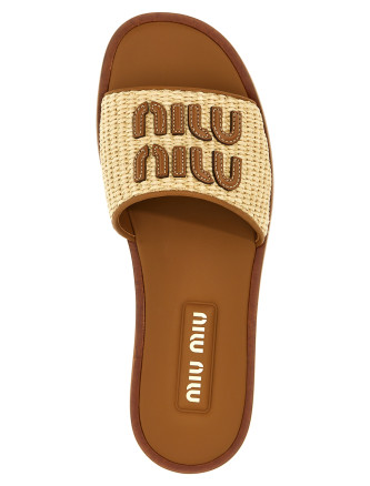 Logo sandals #