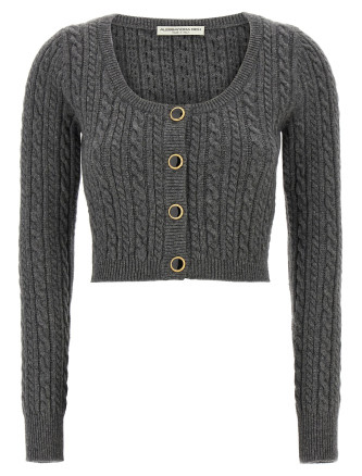 Свитер, кардиган ALESSANDRA RICH Cropped wool cardigan