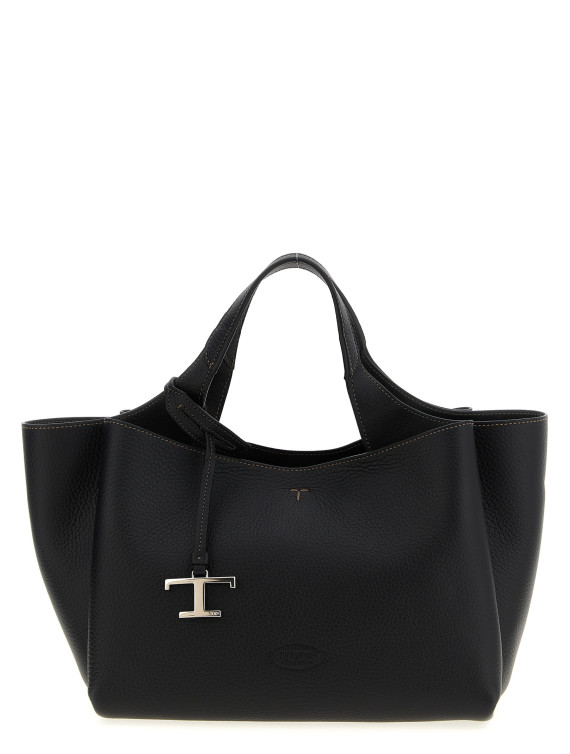 Mini leather handbag #1