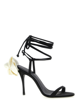 Satin sandals #