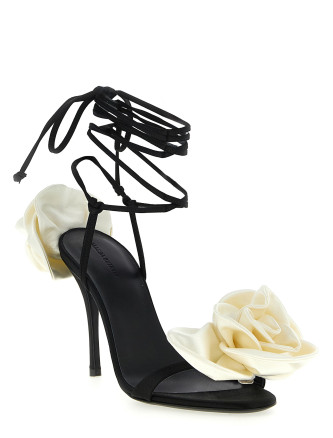 Satin sandals #
