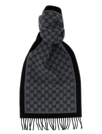 Шарф, платок GUCCI GG jacquard scarf