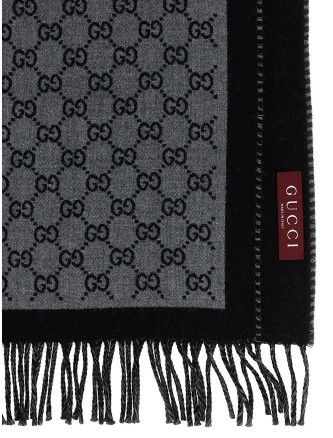 Шарф, платок GUCCI GG jacquard scarf (8355344G2001360) #