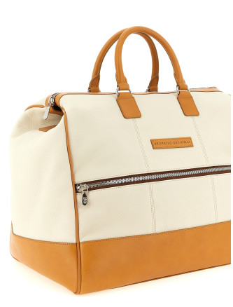 Лайфстайл BRUNELLO CUCINELLI Leather duffel bag (MBATBU431COK17) #