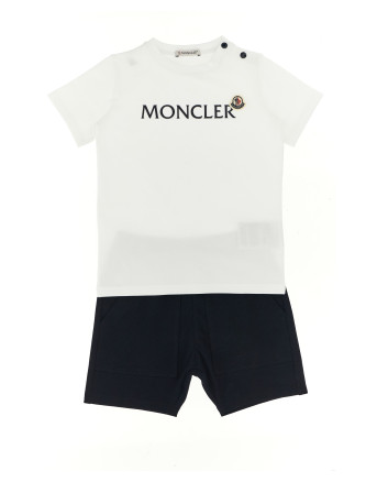 T-shirt + logo bermuda suits