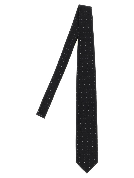 Micro polka dot tie #1