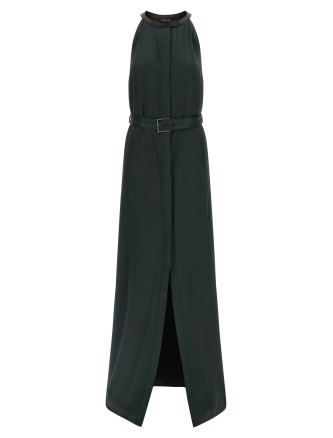 American neckline dress