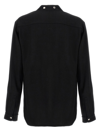 Рубашка, блузка RICK OWENS 'Larry Fogpocket' (RU02E1287WA09) #