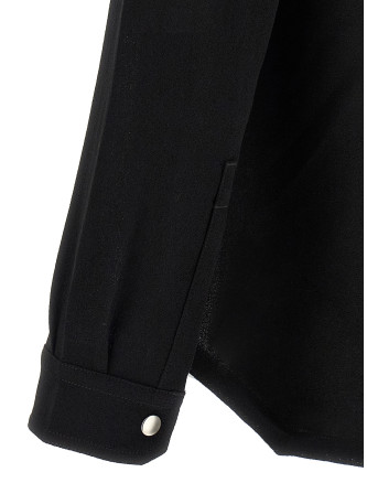 Рубашка, блузка RICK OWENS 'Larry Fogpocket' (RU02E1287WA09) #