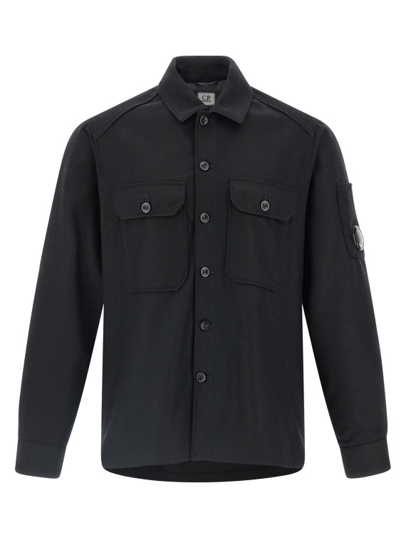 Рубашка, блузка C.P. COMPANY Wool overshirt (19CMOS271A110498A999) #1