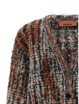 Bouclé wool cardigan #