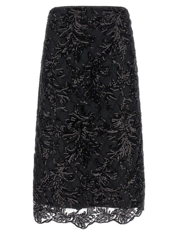 Миди LE TWINS 'Giulia' (GIULIALACEBLACKINBLACK) #1