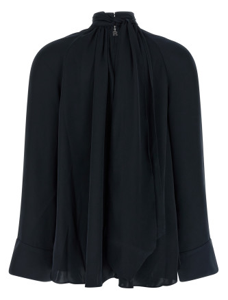 'Satin Bow' blouse #