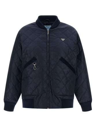 Quilted hooded jacket #