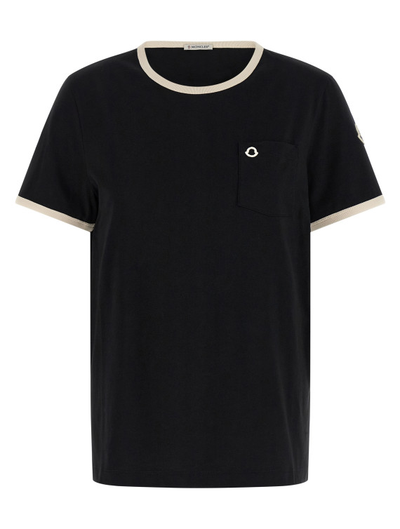 Logo embroidery pocket T-shirt #1