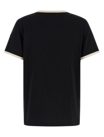 Logo embroidery pocket T-shirt #