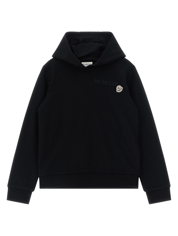 Logo embroidery hoodie #1