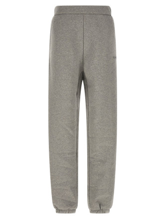 Logo embroidery joggers