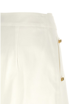 Jewel button skirt #