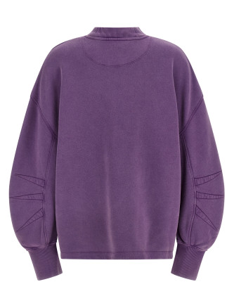 Shaped slit sweatshirt #