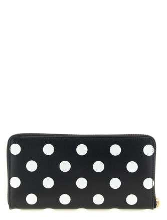 'Polka dots printed’ wallet #