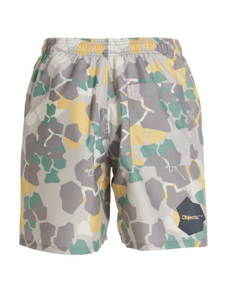 Printed beach shorts #