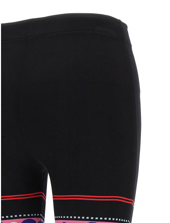 Jacquard patterned leggings #