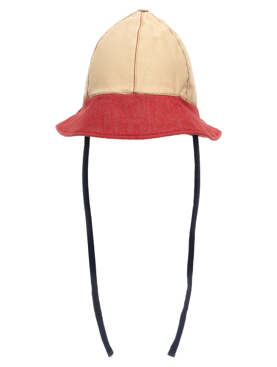 Multicolor denim bucket hat #1