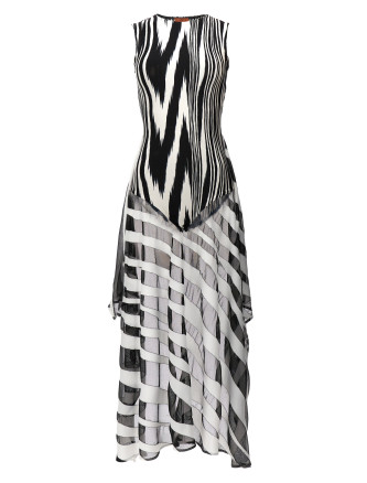 Tray patterned bodysuit