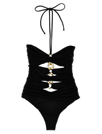 Chain one-piece swimsuit #