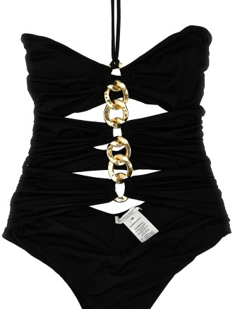 Chain one-piece swimsuit #