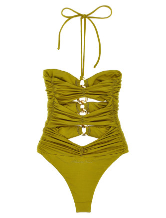 Chain one-piece swimsuit #