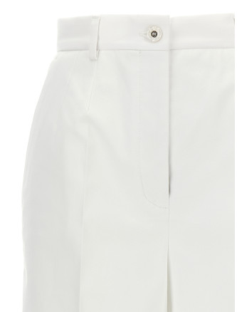 Брюки DOLCE & GABBANA High waist cotton pants (FTCC2TGDDAQW0800) #