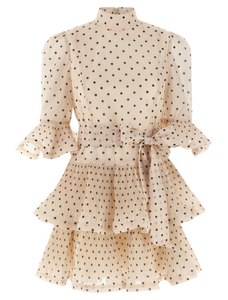 Мини ZIMMERMANN 'Pleated Sleeved' (5519DF25RCBPD) #