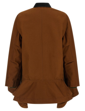 Повседневная куртка SACAI x Carhartt Wip capsule peplum jacket (2508084642) #