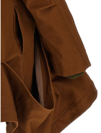 Повседневная куртка SACAI x Carhartt Wip capsule peplum jacket (2508084642) #