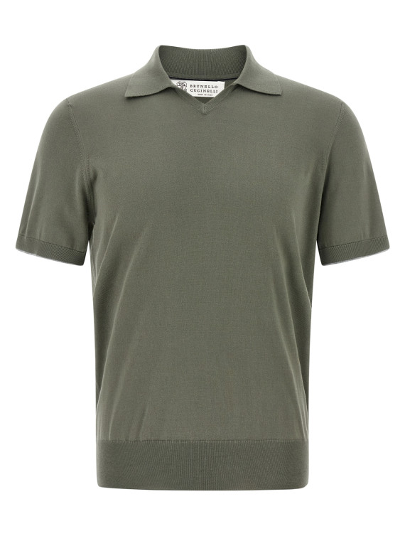 Cotton polo shirt #1