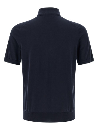 Logo embroidery polo shirt #