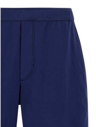 Interlock cotton bermuda shorts #
