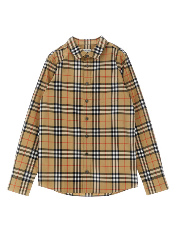 Рубашка, блузка BURBERRY 'Owen' (8117166SANDIPCHECK) #1