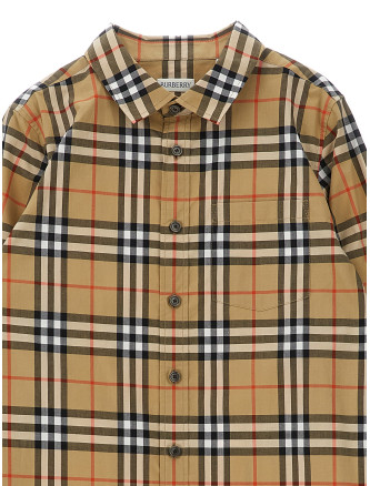 Рубашка, блузка BURBERRY 'Owen' (8117166SANDIPCHECK) #