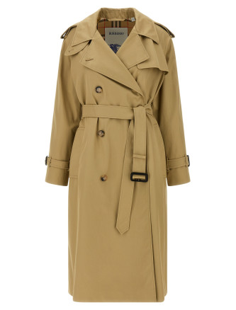 Long 'Castleford' trench coat