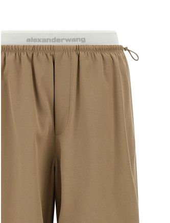 Double layer waist trousers #