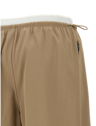 Double layer waist trousers #